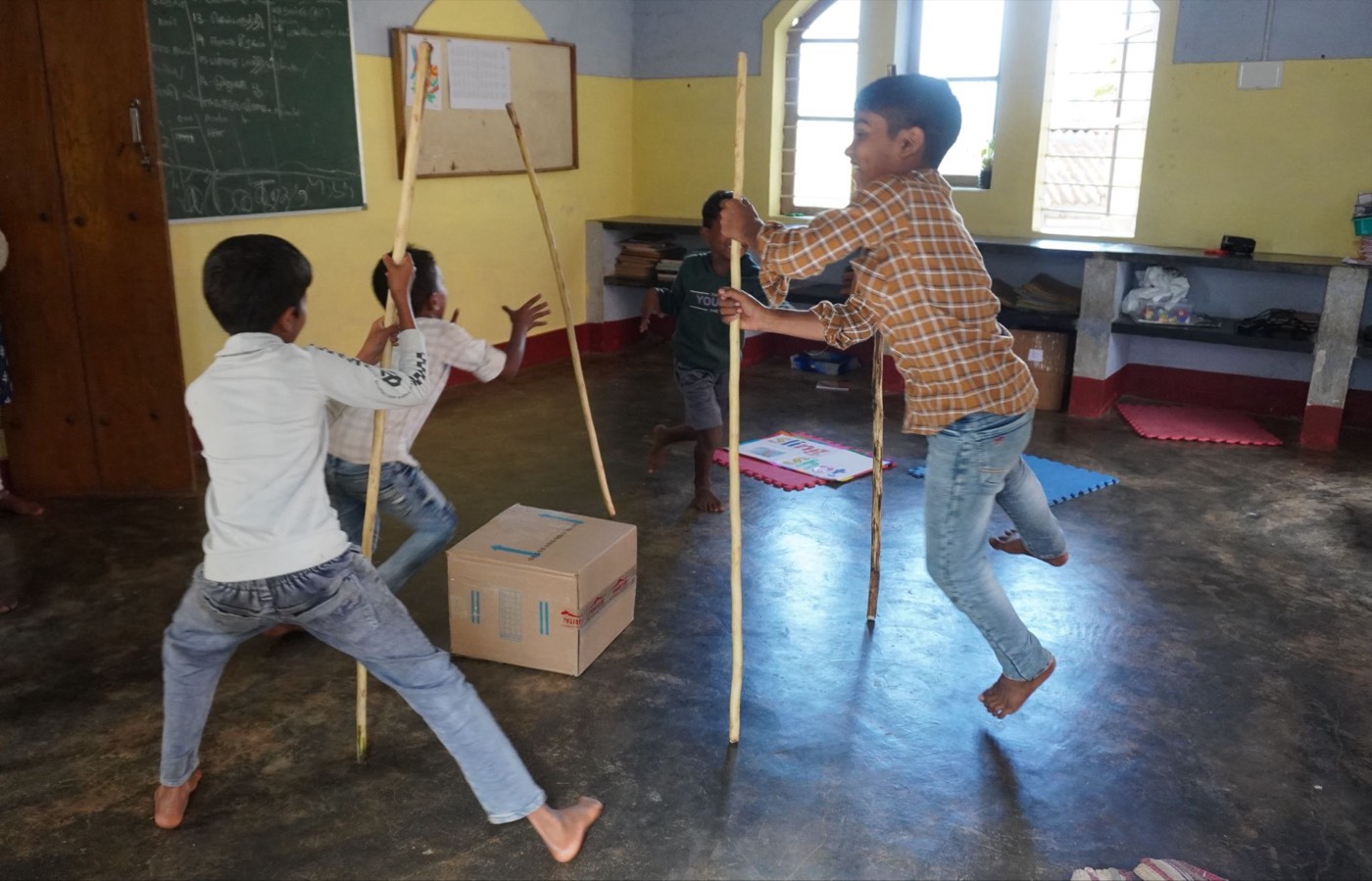 Children and daily life at Vidyodaya, Gudalur