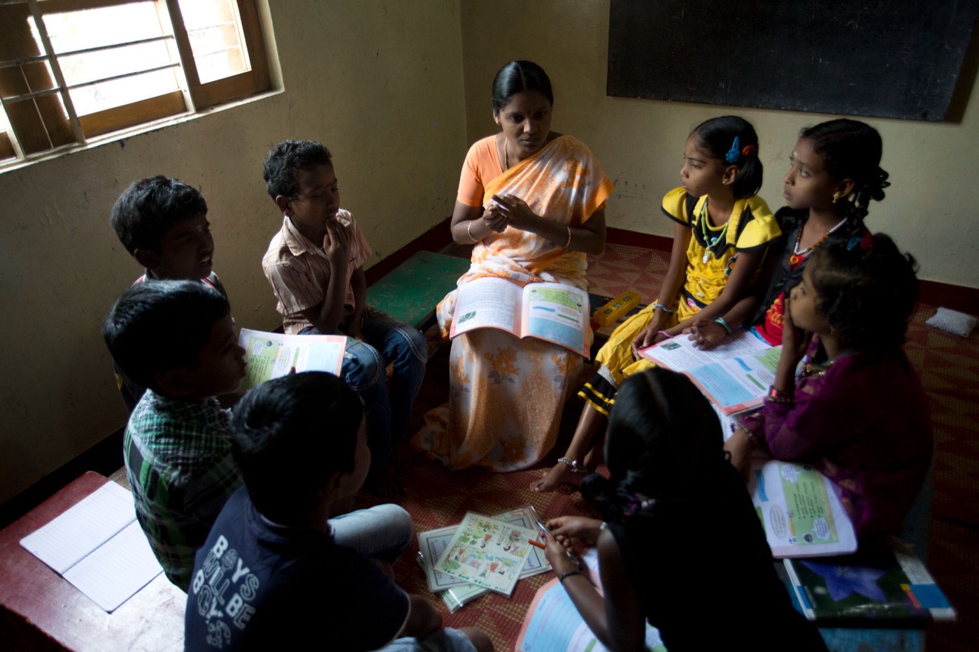 Children and daily life at Vidyodaya, Gudalur