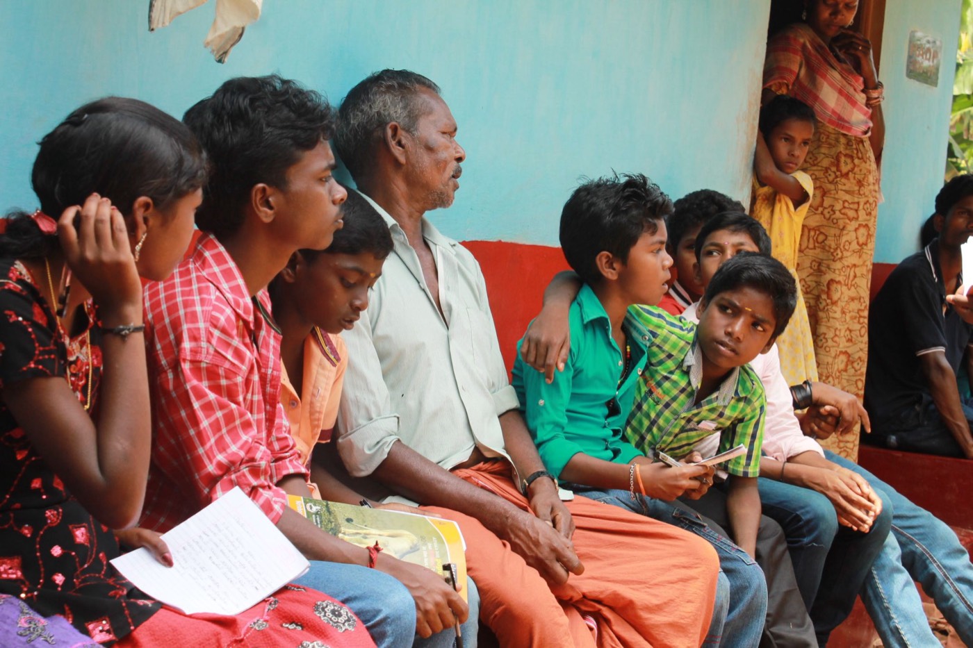Children and daily life at Vidyodaya, Gudalur