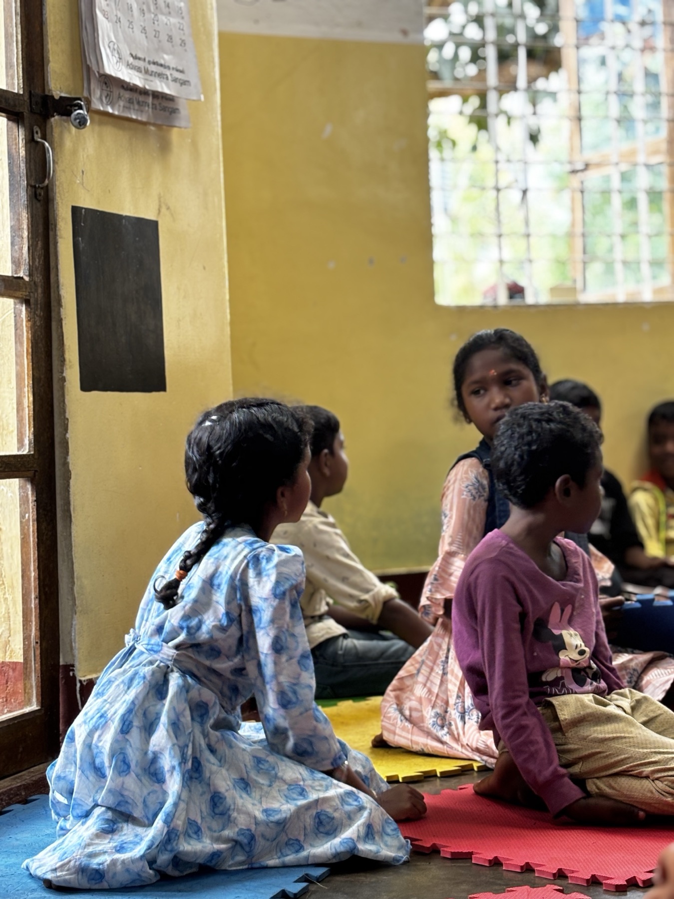 Young children of the valley sitting together